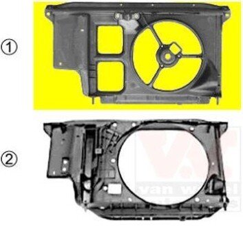 Облицовка передка Van Wezel 4028667