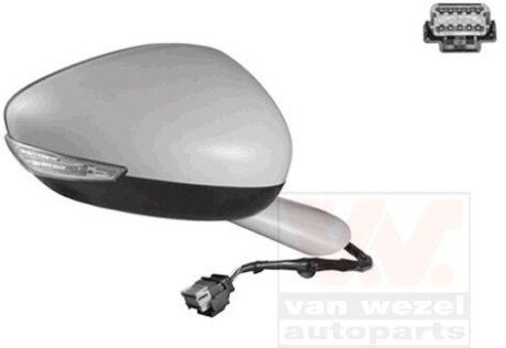 Наружное зеркало Van Wezel 4068818