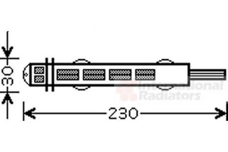 Осушитель, кондиционер Van Wezel 4300D431