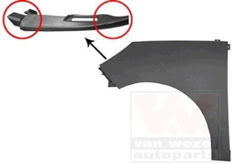 Автозапчасть Van Wezel 4380657