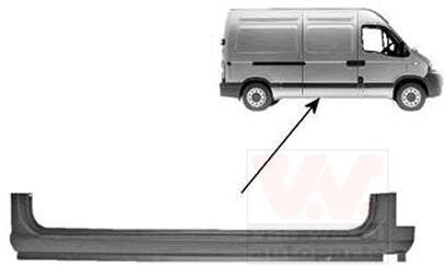 Боковина Van Wezel 4387110