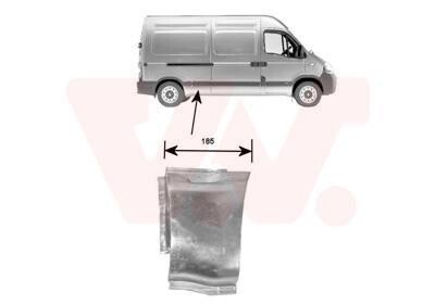 Боковина Van Wezel 4387146