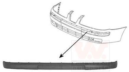 Облицовка / защитная накладка, буфер Van Wezel 4914580
