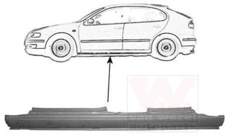 Автозапчасть Van Wezel 4933103