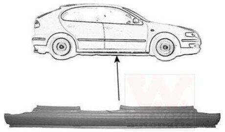 Автозапчасть Van Wezel 4933104