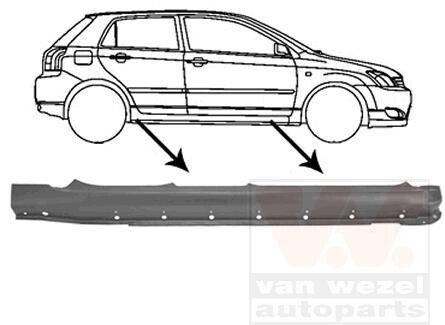 Накладка порога Van Wezel 5393104