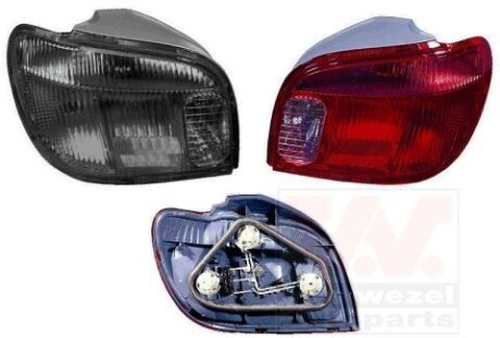 Задний фонарь Van Wezel 5431934