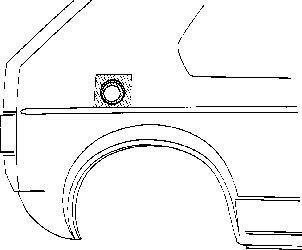 Боковина Van Wezel 5810190