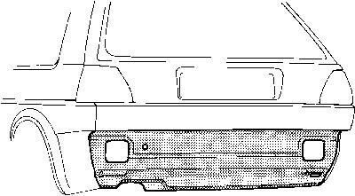 Задняя стенка Van Wezel 5812136