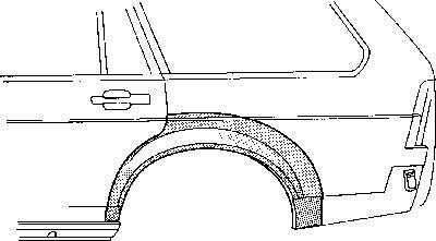 Боковина Van Wezel 5834147