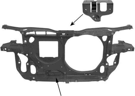 Облицовка передка Van Wezel 5837668