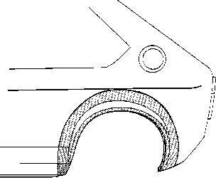 Боковина Van Wezel 5842145