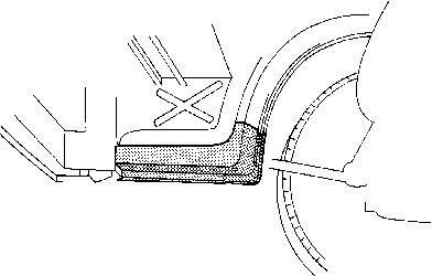 Накладка порога Van Wezel 5858302