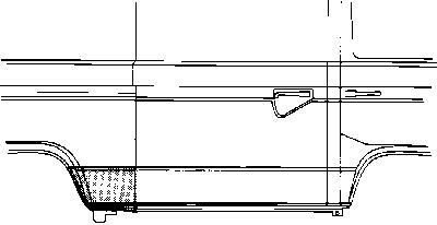 Боковина Van Wezel 5870142