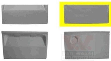 Задняя дверь Van Wezel 5874150