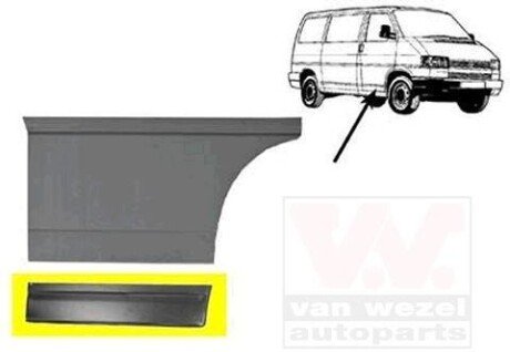 Дверь Van Wezel 5874172