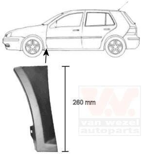Крыло Van Wezel 5888155