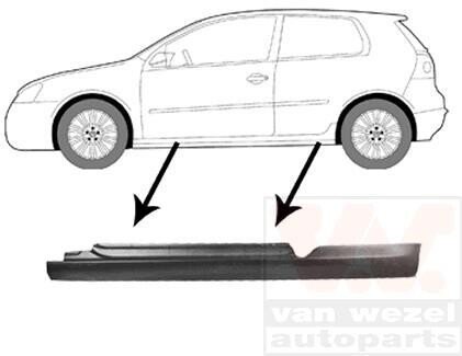 Накладка порога Van Wezel 5894101