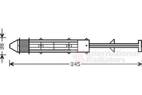 Осушувач кондиціонера Van Wezel 7600D012
