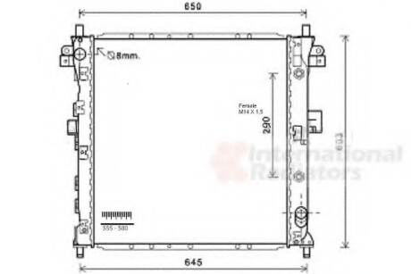 Теплообмінник Van Wezel 81002105