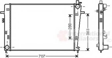 Теплообмінник Van Wezel 82002328