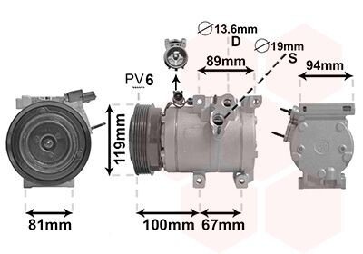 Автозапчасть Van Wezel 8200K341