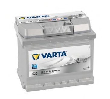 Стартерная аккумуляторная батарея VARTA 5524010523162