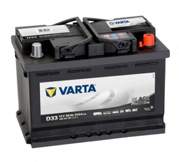 Стартерная аккумуляторная батарея VARTA 566047051A742