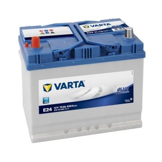 Аккумулятор, Blue Dynamic 70Ah/630A (L+, 261x175x220) VARTA 570413063