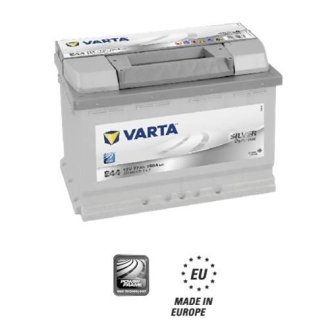 Аккумулятор, Silver Dynamic 77Ah/780A (R+, 278x175x190) VARTA 577400078