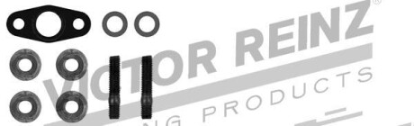 Монтажний комплект турбіни ALFA ROMEO 147, 156, FIAT BRAVO II, DOBLO, DOBLO/MINIVAN, MAREA, MULTIPLA, STILO, LANCIA LYBRA 1.9D 09.00- REINZ Victor Reinz 041008701 (фото 1)