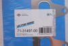 Прокладка коллектора из листового металла в комбинации с паронитом Victor Reinz 713149700 (фото 2)