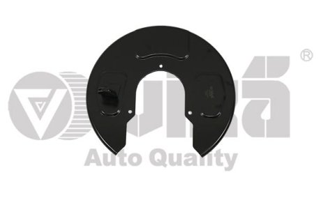 Cover plate for brake disc.rear left Vika 66151716401