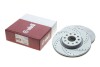 Brake disc / front / perforated line / cross Vika 66151717101 (фото 2)