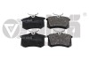 Brake pad / rear / without wire (UOL) Vika 66981690901 (фото 1)