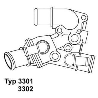 Термостат системи охолодження WAHLER 330280D