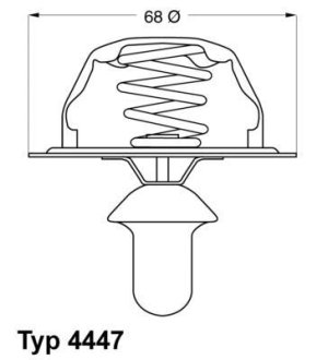 Термостат WAHLER 444785D