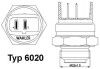 Термовимикач вентилятора радіатора. Термовимикач вентилятора радіатора WAHLER 602095D (фото 1)