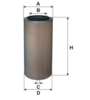 Фільтр повітря Kraz-Maz WIX FILTERS 93380E