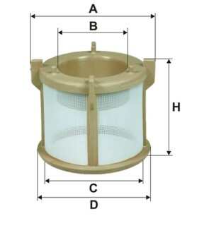 Фільтр паливний MAN, Neoplan, Steyr WIX FILTERS 95144E