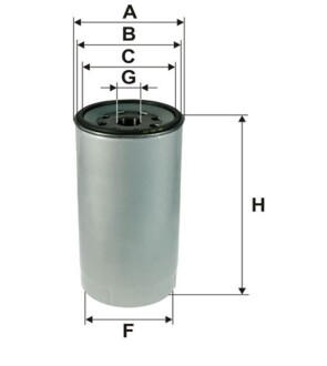 Фільтр паливний Evobus, Citaro, Mercedes-Benz, Renault, Scania, Atlas Copco MCT WIX FILTERS 95151E