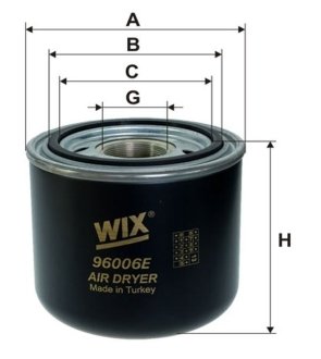 Filtr osuszacza powietrza WIX FILTERS 96006E