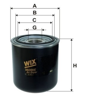 Filtr osuszacza powietrza WIX FILTERS 96008E