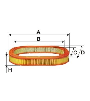 Фильтр воздуха WIX FILTERS WA6001