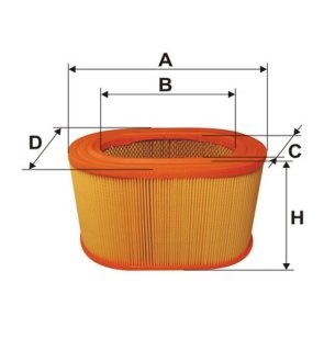 Фільтр повітря WIX FILTERS WA6019