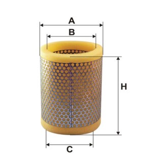 Фільтр повітря Citroen C25; Fiat Ducato (->94), Talento; Peugeot 504, 505, J5, J7 WIX FILTERS WA6028
