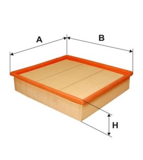 Фильтр воздуха WIX FILTERS WA6187