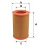 Фільтр повітря Skoda Rapid 120G/130/135G, S100, S110, S105L, S105S, S120L, S110, S12 WIX FILTERS WA6393 (фото 1)