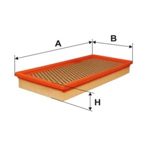 Фильтр воздуха WIX FILTERS WA6580