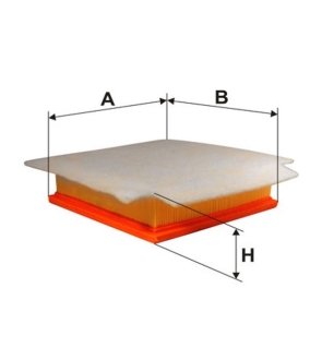Фильтр воздуха WIX FILTERS WA9527